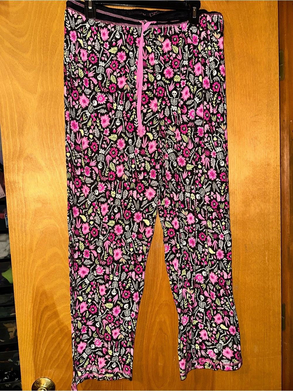 René Rofé Day of the Dead / Halloween pajama lounge pants
